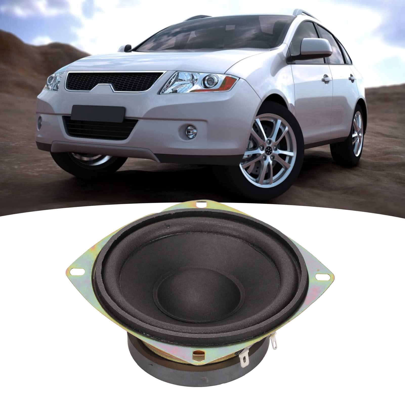 Amazon.co.jp: カースピーカー、4インチ200Wカーステレオ同軸